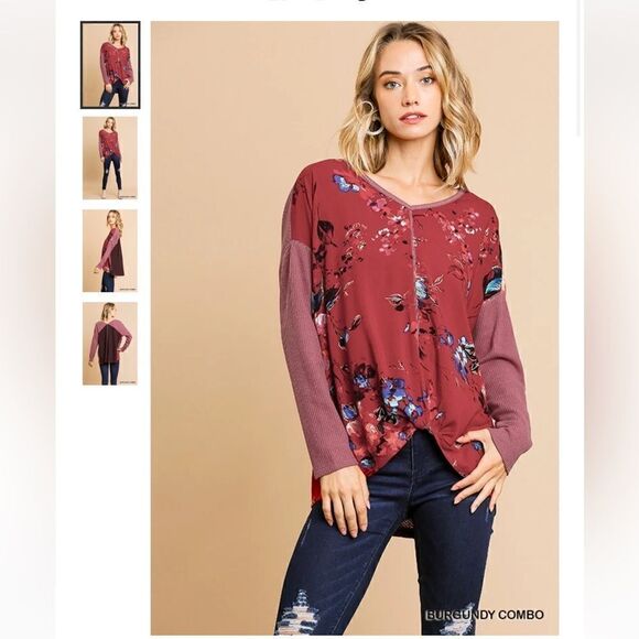 Umgee Easy Decision Top size large NWT - Picture 1 of 6